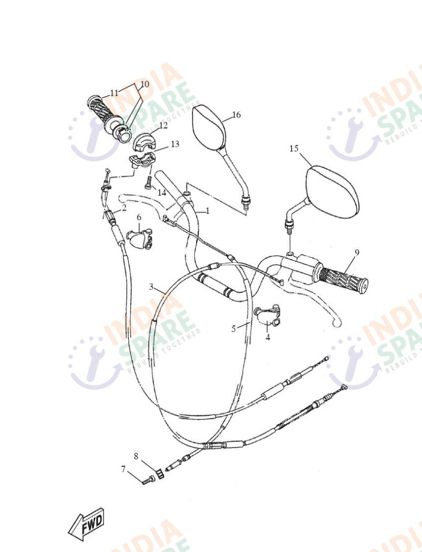 STEERING HANDLE CABLE